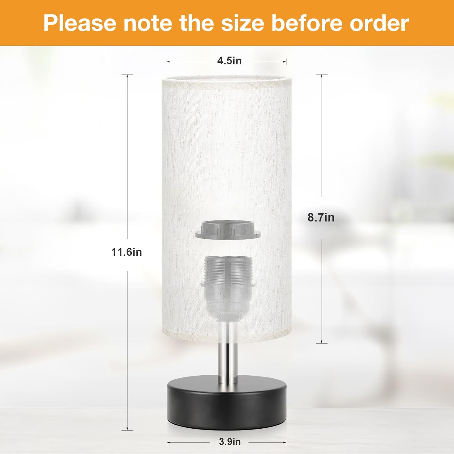 Minimalist Small Table Lamp