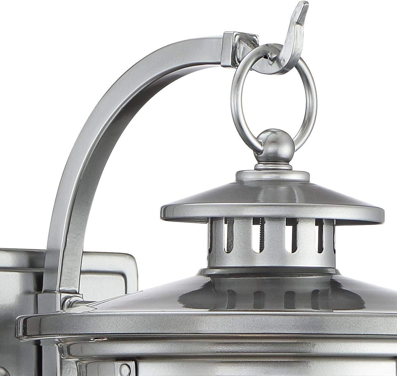 Franklin Chrome Industrial Outdoor Wall Light