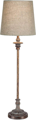 Regency Hill Rustic Linen Buffet Lamp
