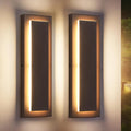Brown Waterproof Outdoor Wall Sconce