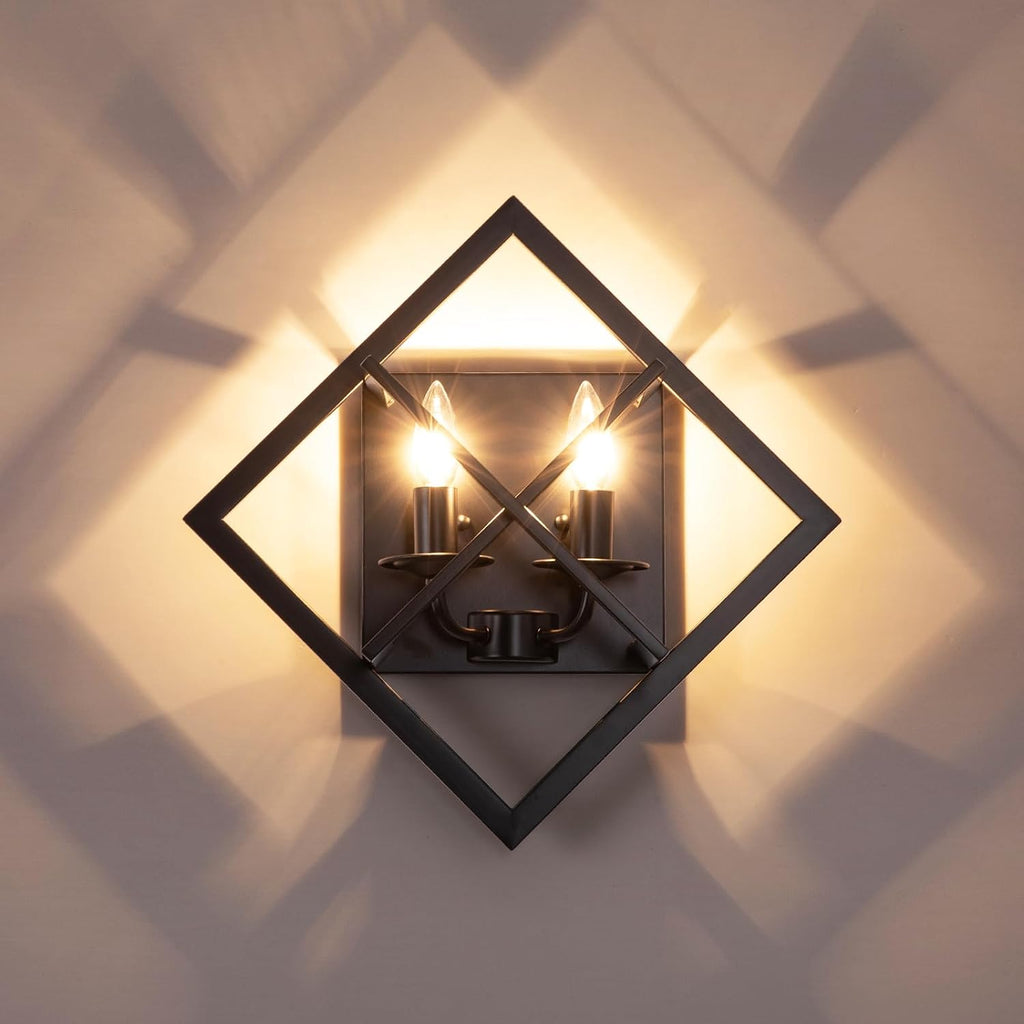 Rustic Farmhouse Indoor Wall Sconce
