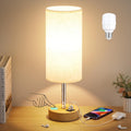 Dicoool Wood USB Touch Table Lamp