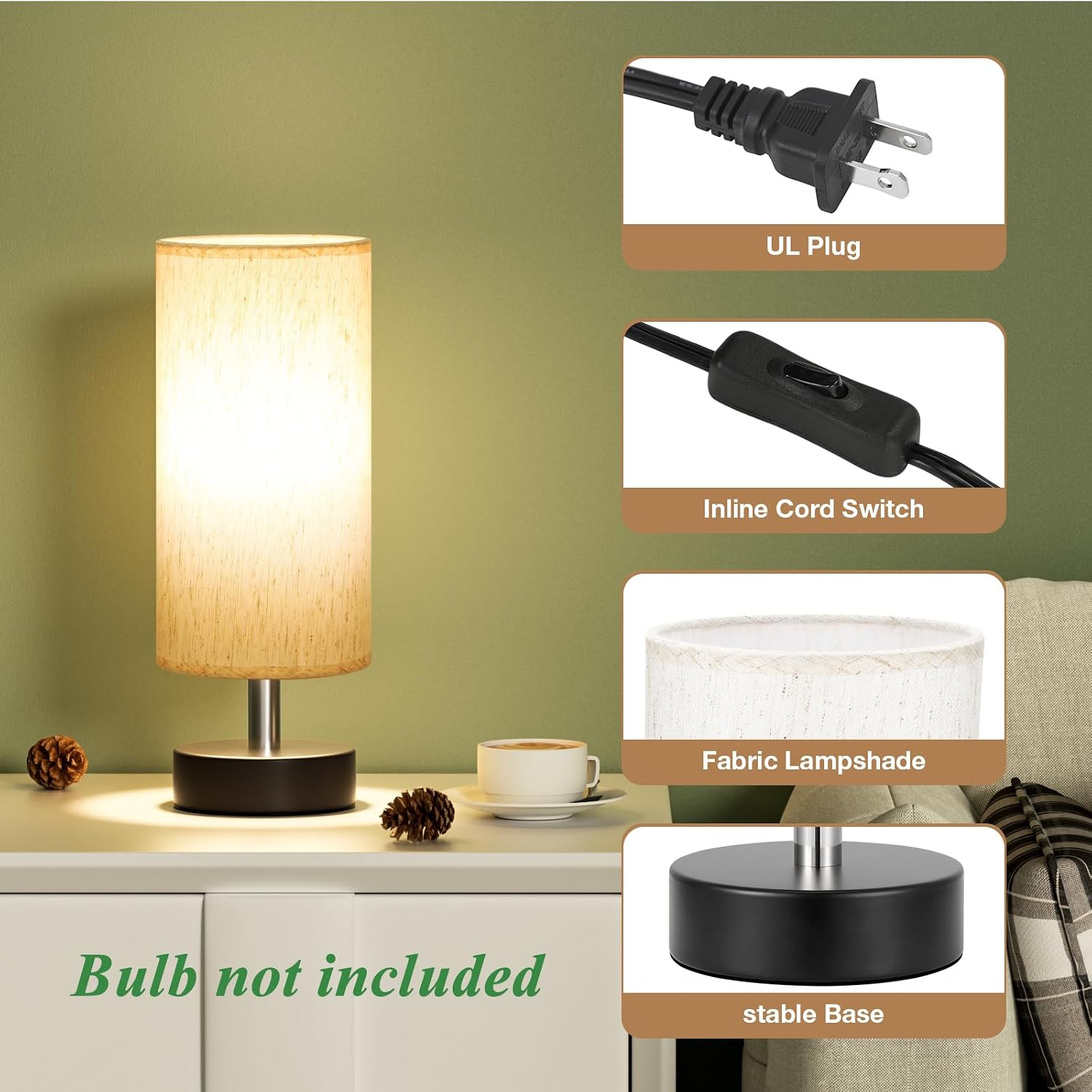 Minimalist Small Table Lamp