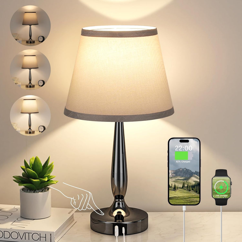 USB-C Touch Dimmable Table Lamp