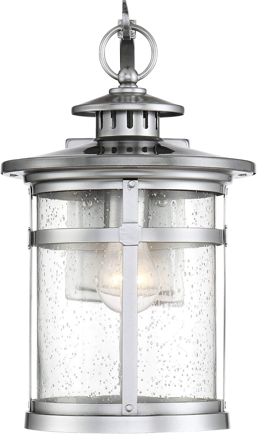 Franklin Chrome Industrial Outdoor Wall Light