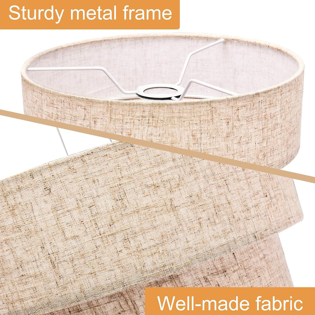 3-tier Linen Lamp Shade
