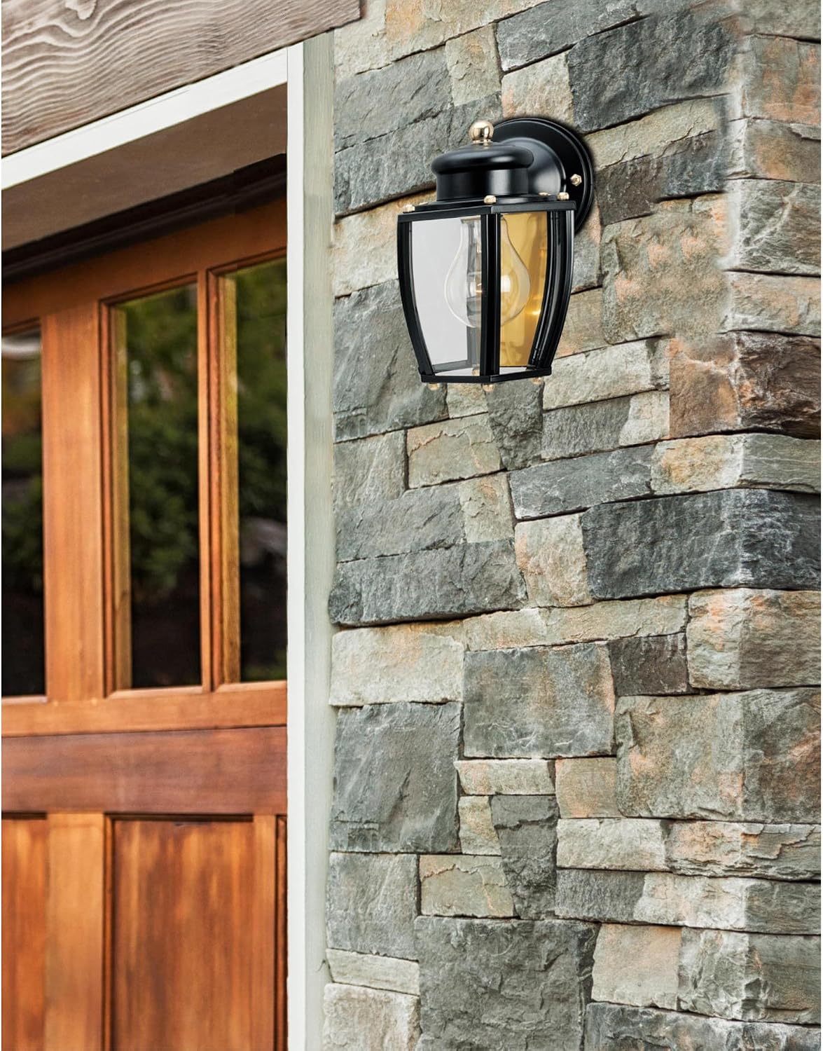 Westinghouse Black Outdoor Wall Lantern